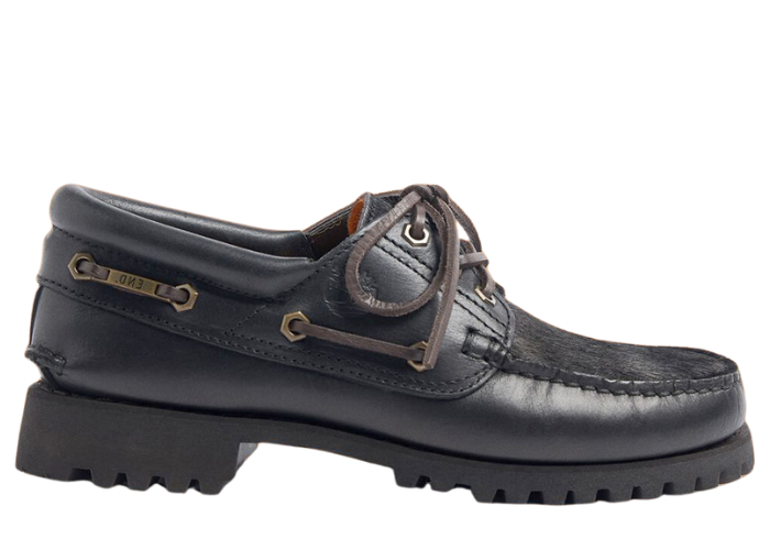 廃盤 Timberland 3EYE ブラック　25 US7 Timberland 3-Eye Classic Lug A-COLD-WALL Future73 Black